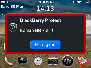 Pesan Khusus BlackBerry