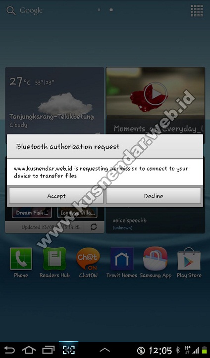 Backup no HP BB ke Android
