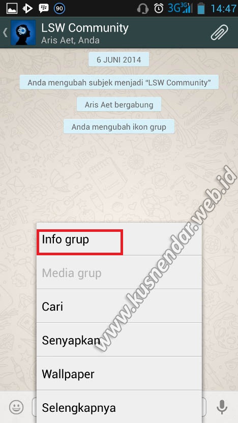 info grup Whatsapp
