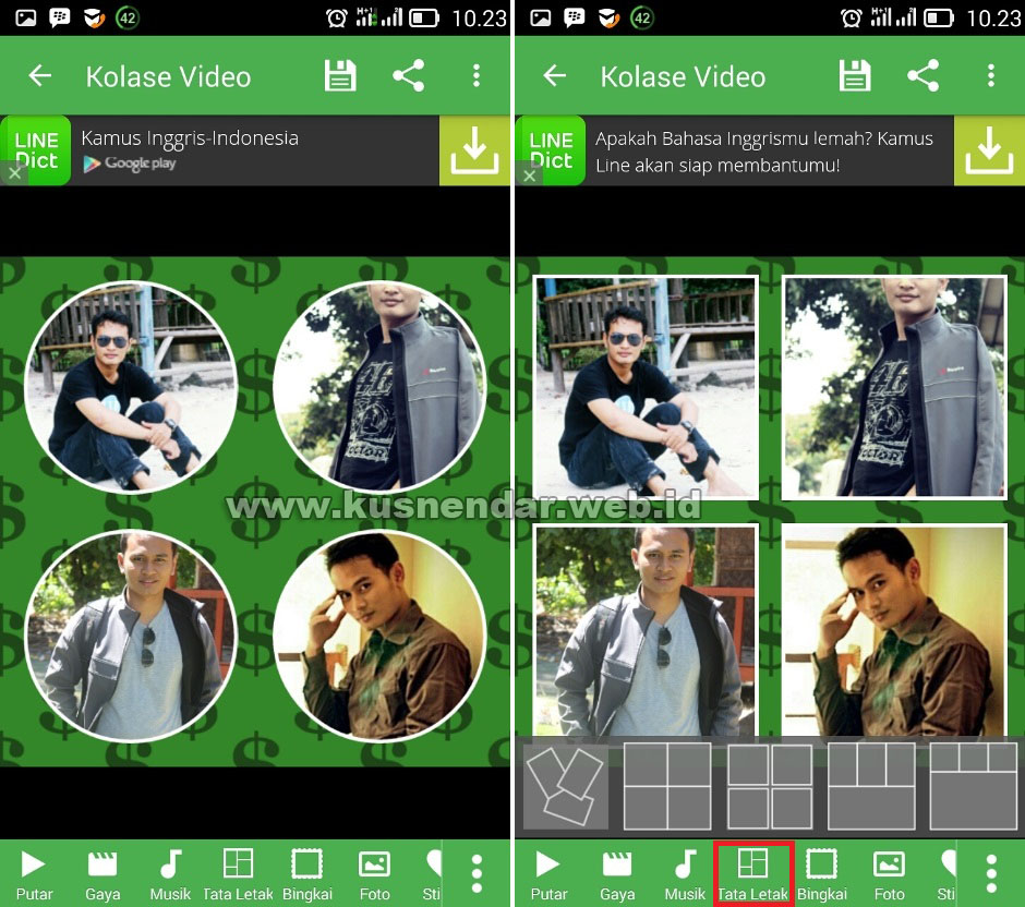 Aplikasi Kolasi Video Android Bagian Tiga