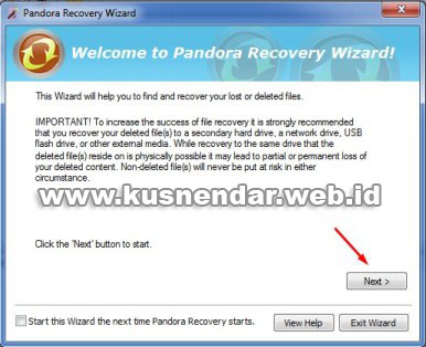 tutorial Menggunakan Pandora Recovery_2