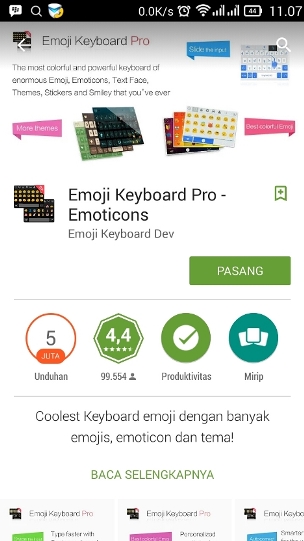 aplikasi emoji keyboard pro