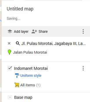 ubah layer google maps