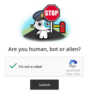 submit bukan robot
