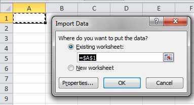 Import CSV File ke Excel_4