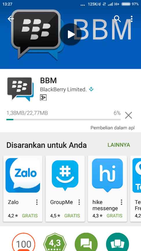 Download BBM Terbaru Android