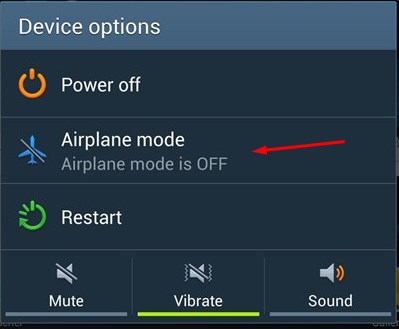 flight-mode-android-is-on