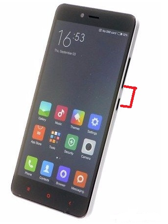 Screenshot Xiaomi Redmi Note 2