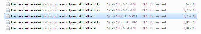 File backup artikel blog wordpress