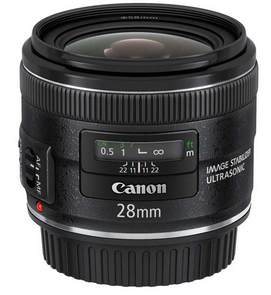 Lensa Canon EF 28mm f/2.8 - Rp. 2,434,000