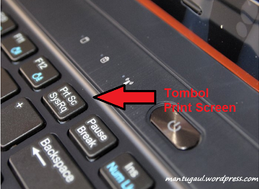 tombol screenshoot di laptop