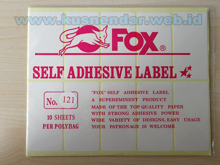 Membuat Label Undangan  Pernikahan 121 FOX dengan EXCEL dan 