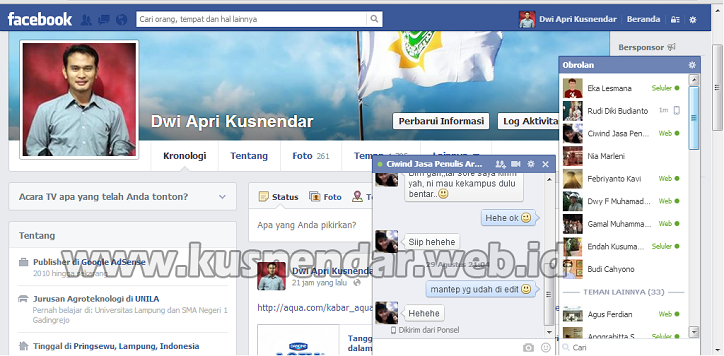 tampilan baru facebook