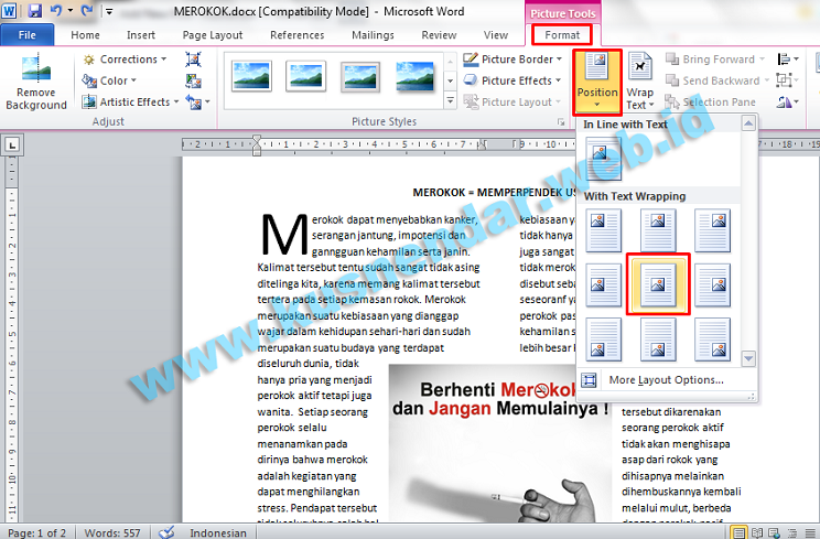 cara membuat grafik di microsoft excel 2007