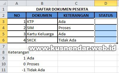 MEMBUAT IKON EXCEL