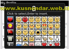 Menambah emoticon BBM