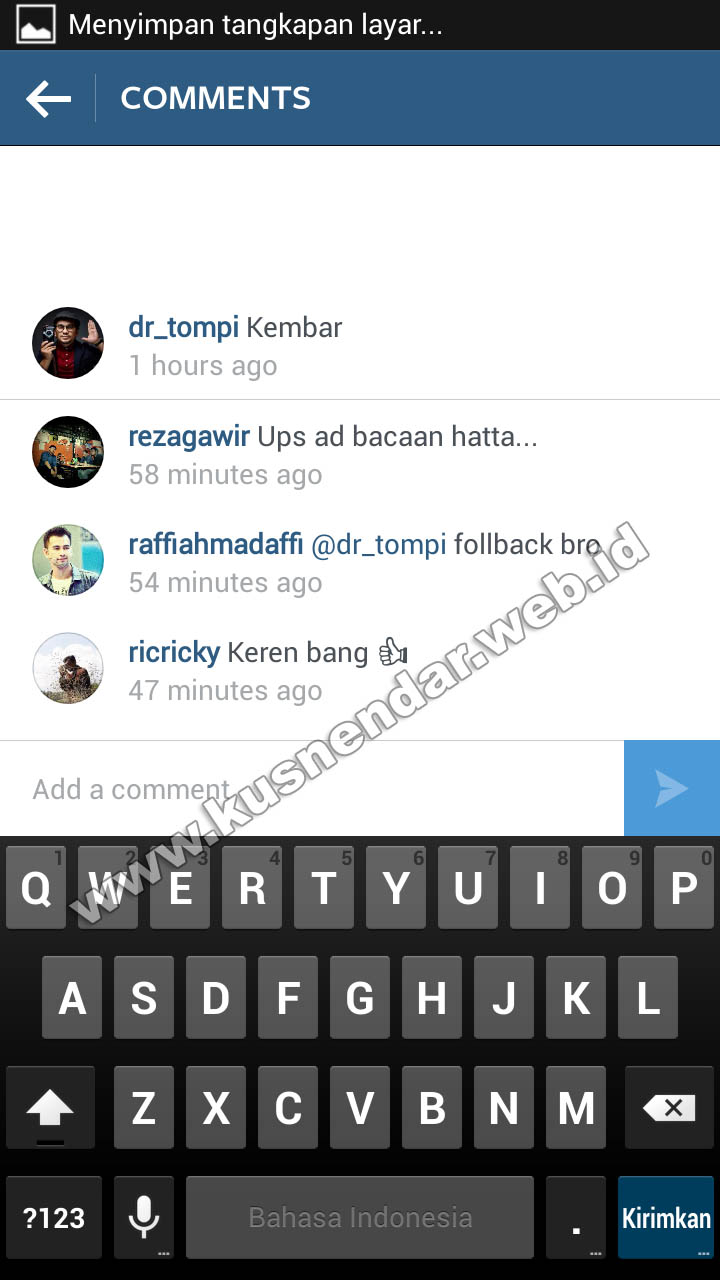 Cara Memasukkan Emoticon Smiley Di Instagram Android Kusnendar