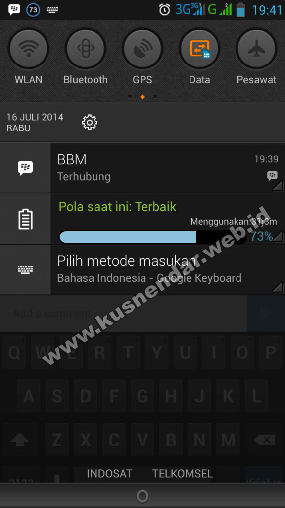 mengubah keyboard android