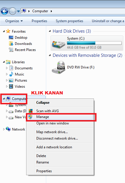 2 - Manage Partisi Hardisk