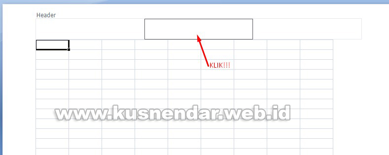 MEMBUAT HEADER KOP SURAT DI EXCEL