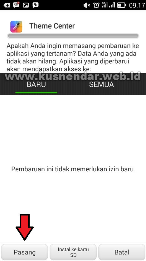 cara install apk di android