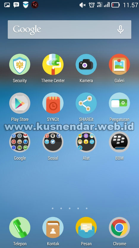 tema baru android kitkat