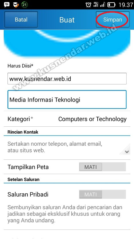 Buat BBM Channels_3