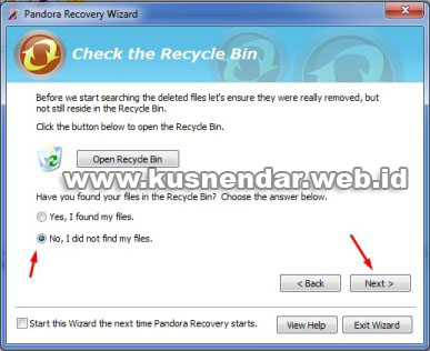 tutorial Menggunakan Pandora Recovery_3