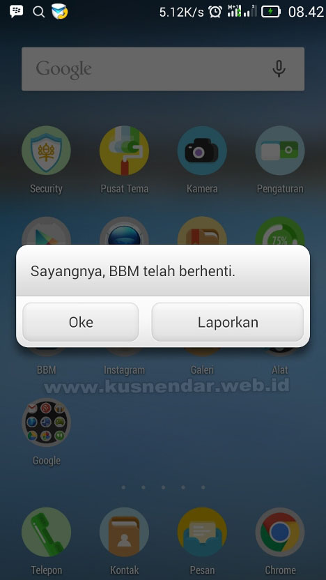 Mengatasi BBM Stop Working