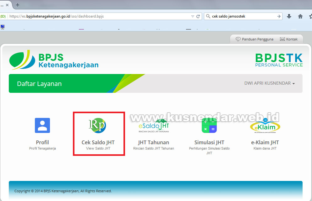 Cara Cek Saldo BPJS Ketenagakerjaan secara online