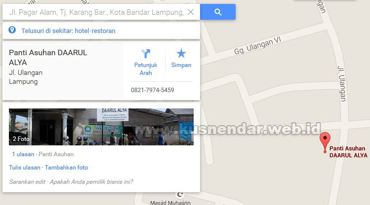 Cara Upload Foto ke Google Maps di PC