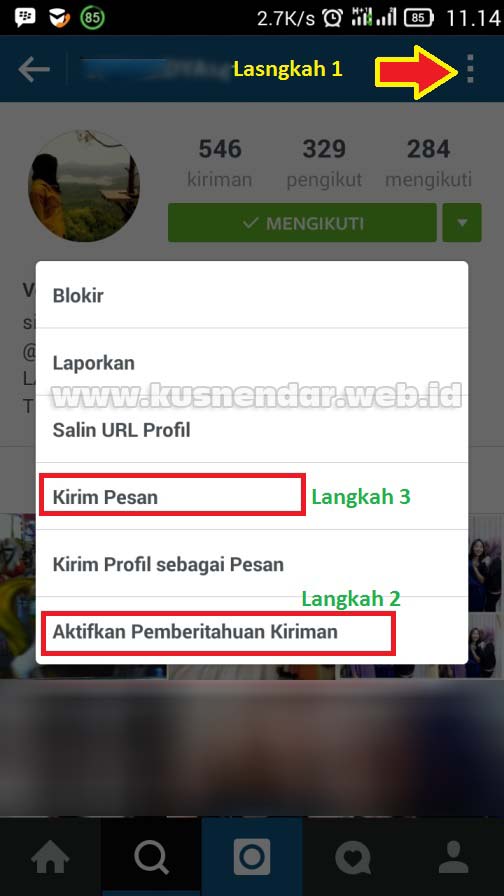 Kirim Pesan di Instagram Gratis