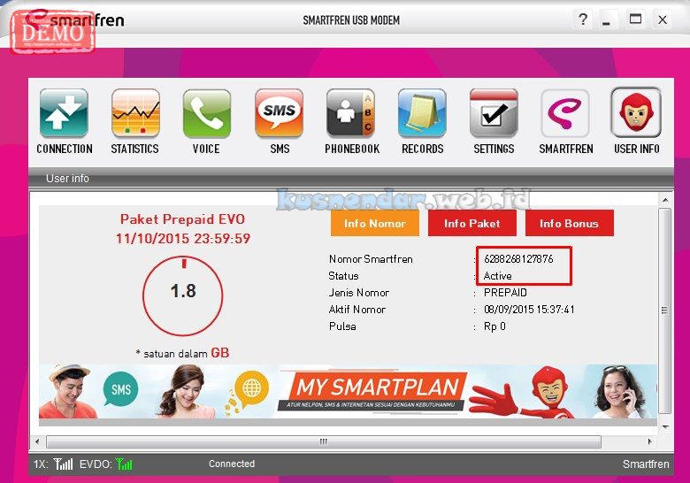 info no modem smartfren