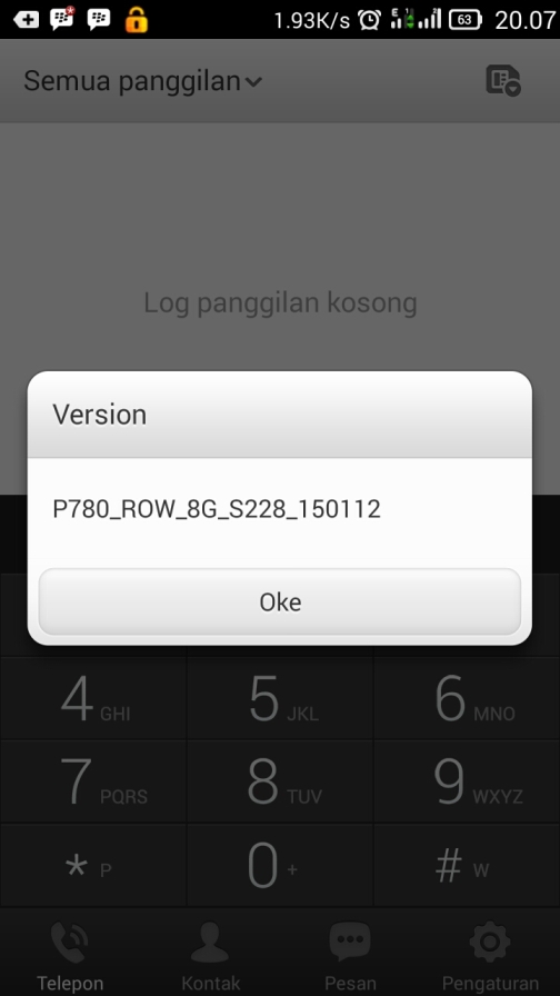 kode ROM Lenovo