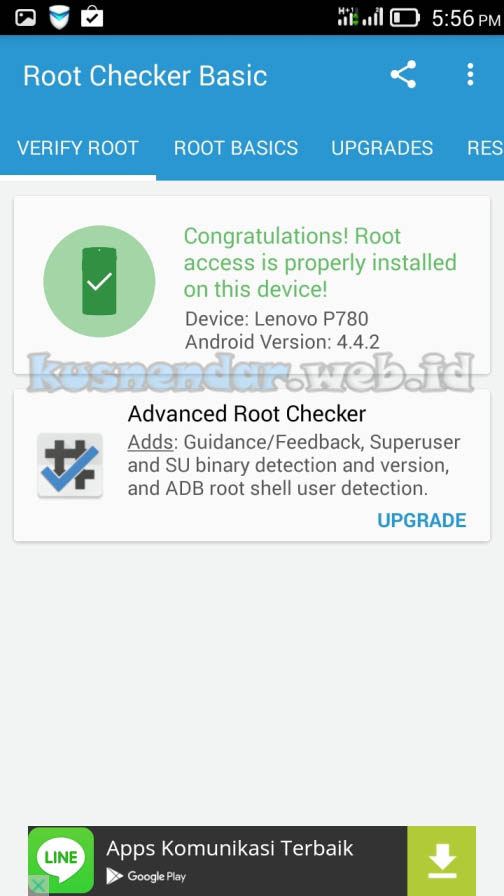 Cek HP Sudah Di root