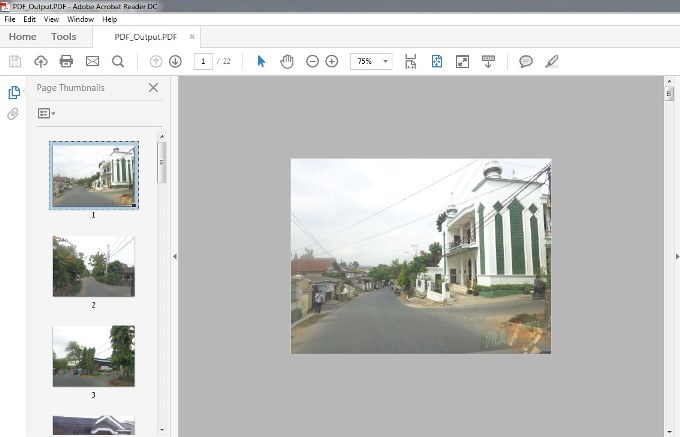 Merubah JPEG ke PDF Gratis