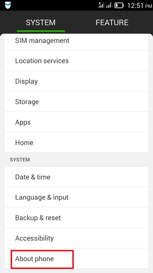 about phone android lenovo