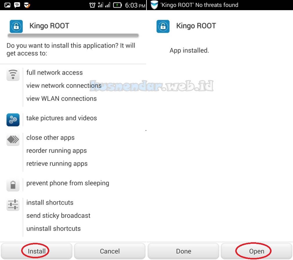 install kingo root