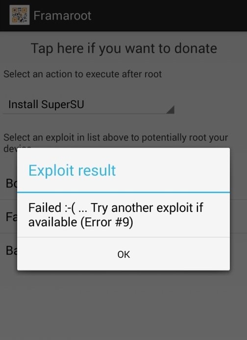 Gagal Root Framaroot