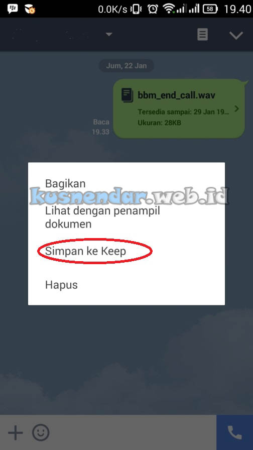 Download kiriman lagu di Line