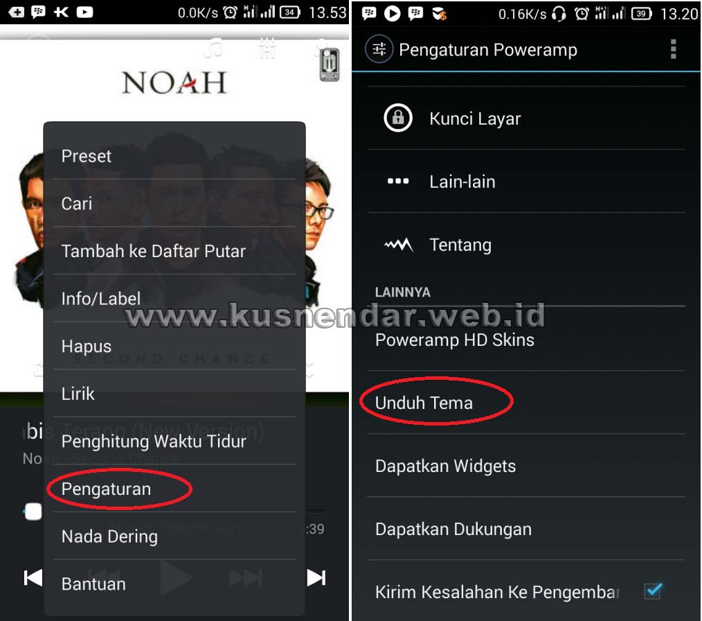 Unduh Tema Poweramp