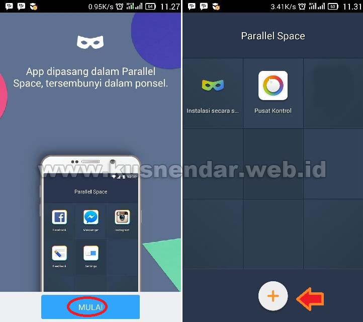 Buka 2 BBm di Android