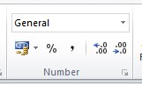 Format Number Excel