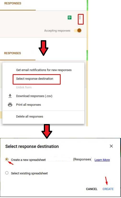 Setting Data Base Form Online