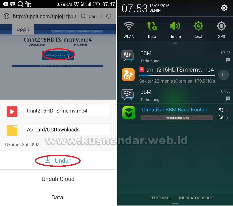 Download Video di Android
