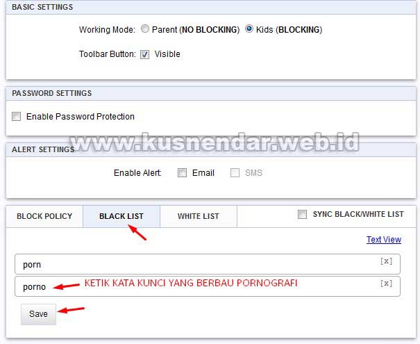 Black List Situs Dewasa