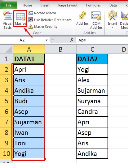 run-macros-vba-excel