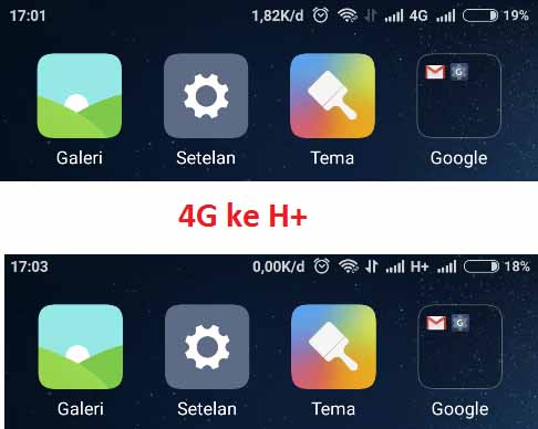 Cara Merubah Sinyal 4G ke 3G di Xiaomi Redmi Note
