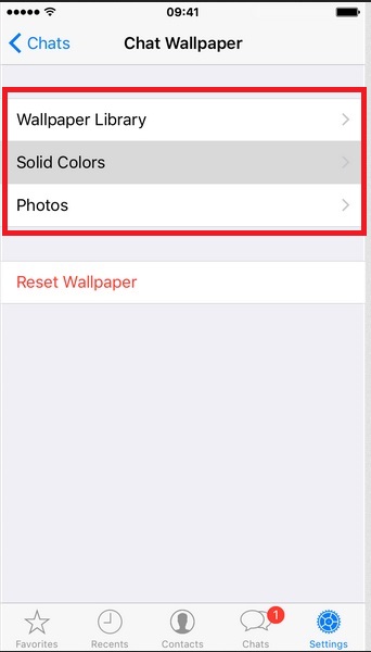 Cara Mengganti Wallpaper Chat WA  di  iPhone  yang Terbaru 