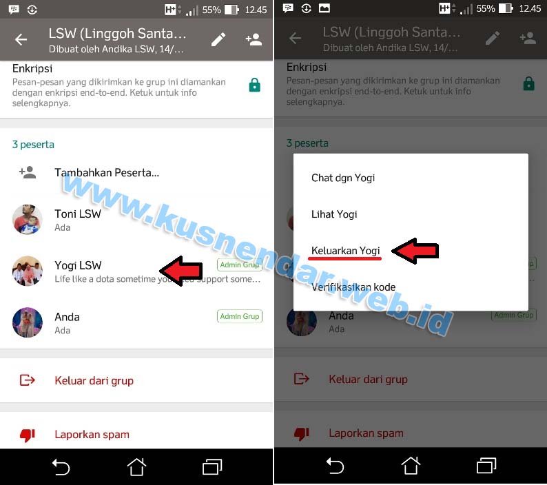 Cara Mengeluarkan Admin Grup Whatsapp